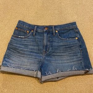 Madewell High Rise Jean Shorts sz. 28